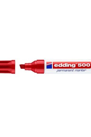 Rotulador Permanente 500 Rojo - EDDING