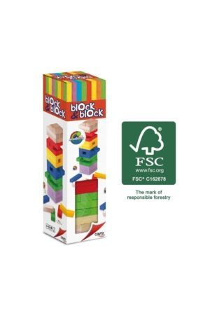 BLOCK A BLOCK COLORES INFANTIL XL MADERA FSC