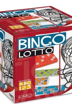 BINGO BOMBO METAL NEGRO