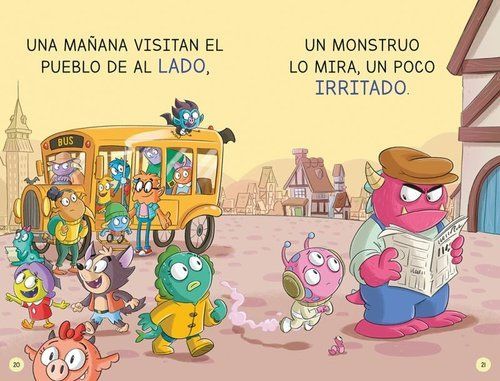 APRENDE A LEER ESCUELA MONSTRUOS 17 DIFERENTES PERO IGUALES - Imagen 4