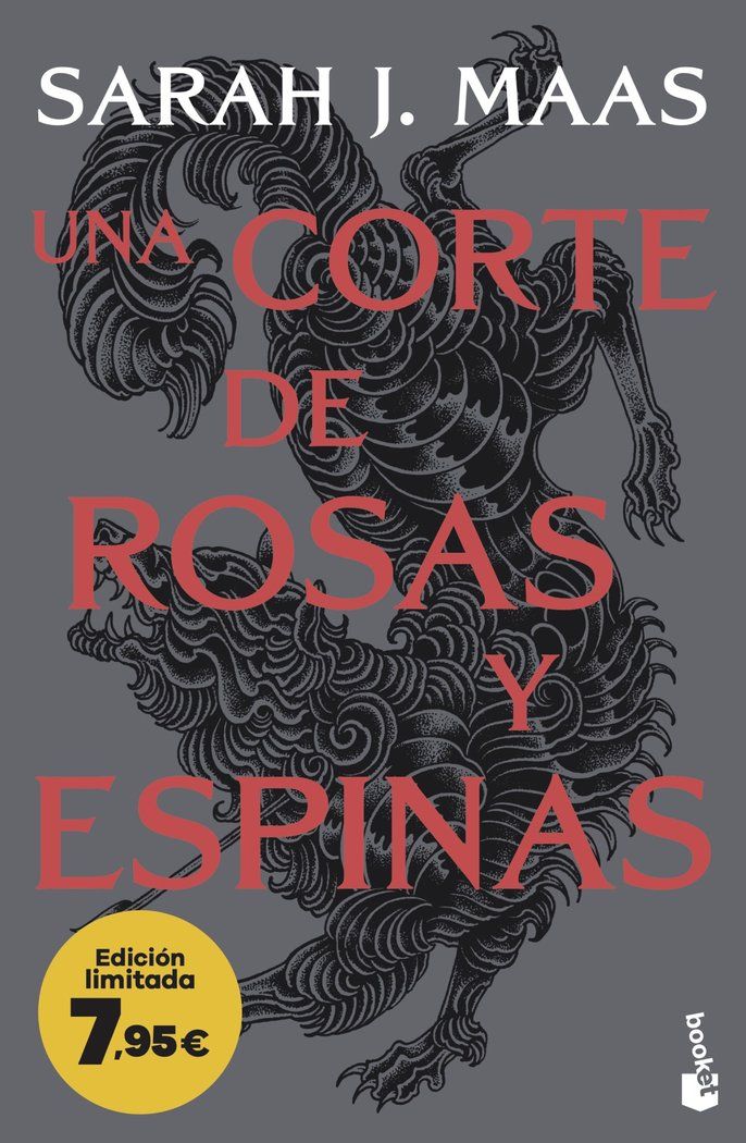UNA CORTE DE ROSAS Y ESPINAS ED. BOLSILLO