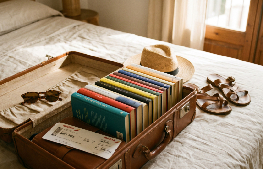 Qué llevar en la maleta: lecturas para tus vacaciones